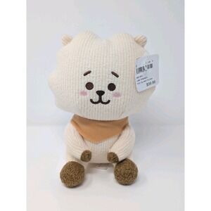 BT21 Line Friends RJ Corduroy Plush Seokjin Jin BTS Stuffed Official New